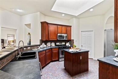 Kitchen with large pantry