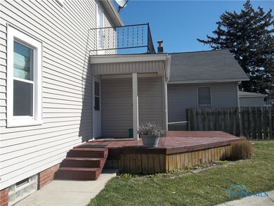 Sideview of back Deck