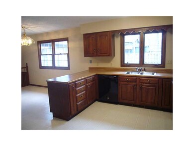 Kitchen. Plenty of cabinets and counter space and 