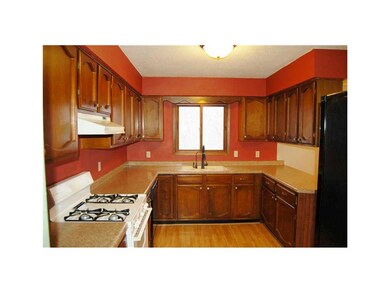 Kitchen. Lot s of cupboards, workspace and new lam