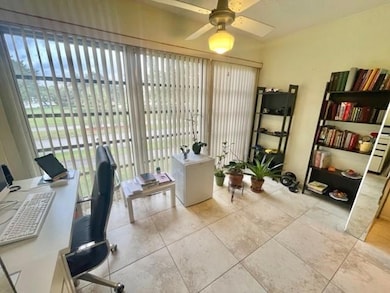 enclosed balcony. Use as office or sitting room