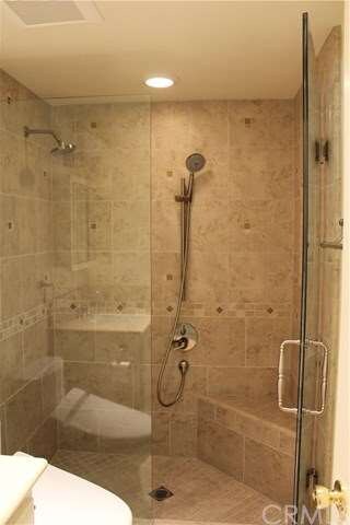Master shower.