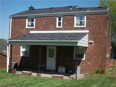 Exterior Back. Covered rear patio.