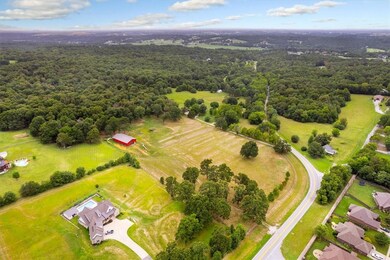 Aerial view 4 showing some estate homes around the