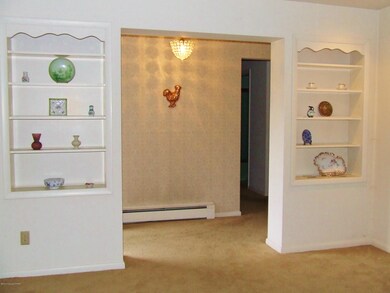 Built In Shelves in Living Room