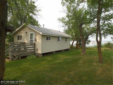 Cabin #1 with lake