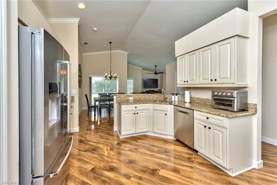 Kitchen entry from laundry room.