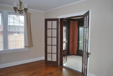 Dining Room view to porch