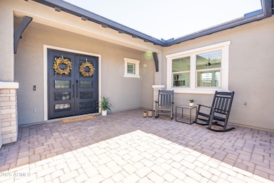 private courtyard entrance