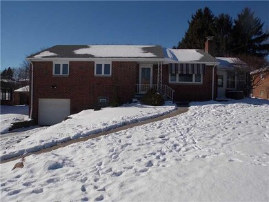 Exterior Front. Brick Ranch in the Allison Plan.  