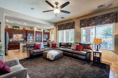 Open great room style