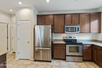 Kitchen with stainless appliances