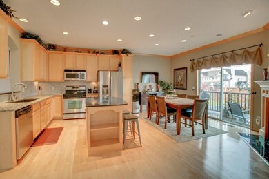 Main Level Kitchen/Dining Room Area