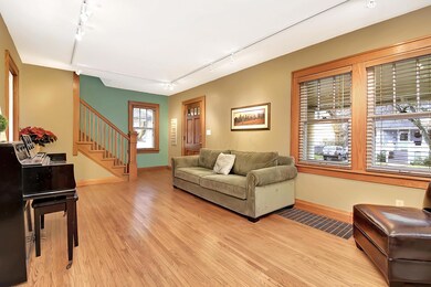 Living room - hardwood floors