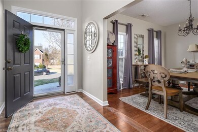 Bright cheery foyer!