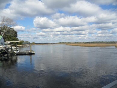 View of deep water from dock