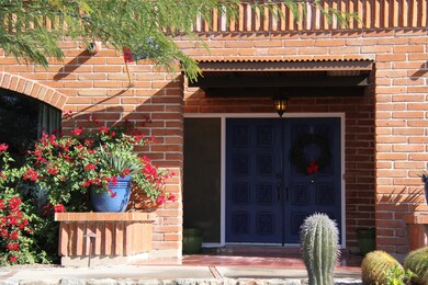 Outside Front Entrance