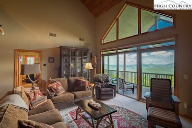 Enter the living room with stunning views