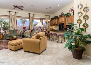 Family Room and Kitchen