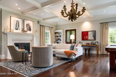 Formal Living Room with Fireplace