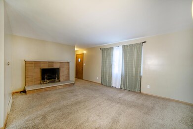 Brick Fireplace