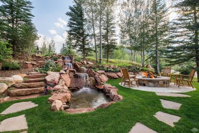 Water feature.