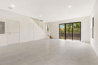 Bright, open layout with high ceilings