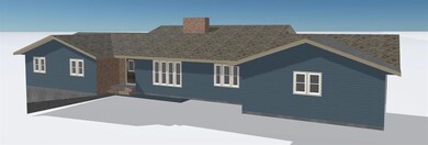 Exterior Front 3D rendering of updated exterior