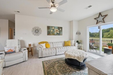 Private balcony just off living room.