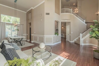 Beautiful vaulted ceilings.