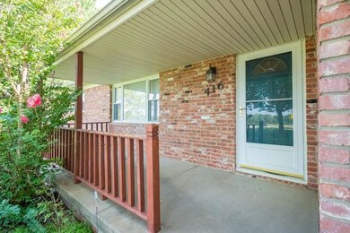 A great porch! Perfect for watching the sunrise & 