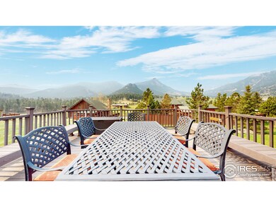Maintenance-free deck has spectacular views to the south.