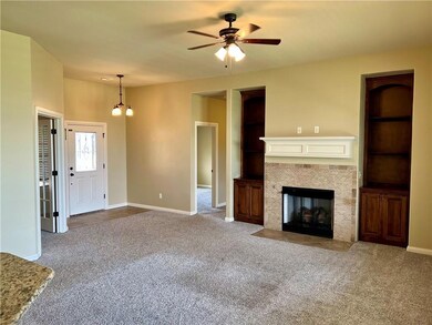 Spacious living room