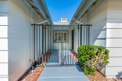 Gated entry area