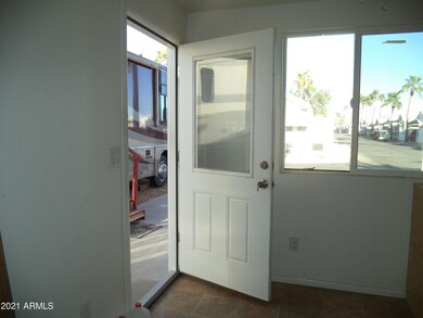 Shed Door to Patio