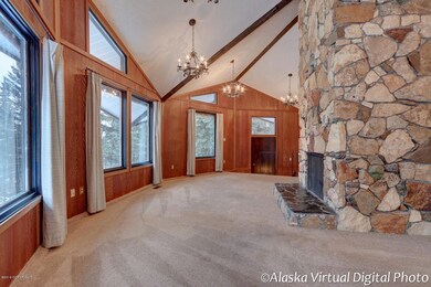 Rock Fireplace