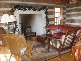 Gas Log Fireplace/furniture
