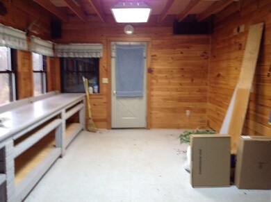 Entry door into kitchen