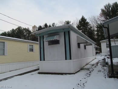Snow covered property