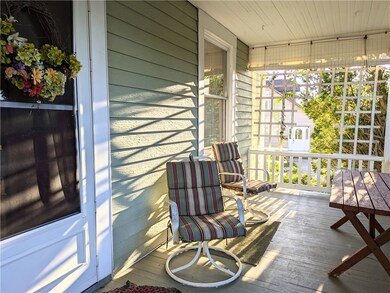 Large front porch