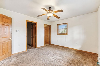 Primary bedroom, featuring walk in closet and priv