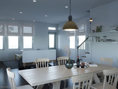 Dining area featuring a wealth of natural light