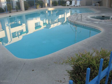 Community Pool steps away