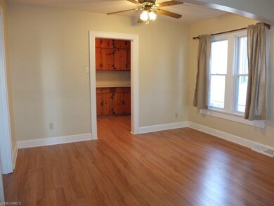 Dining room is open to the living room.