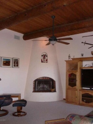 Beehive fireplace / T&G ceilings