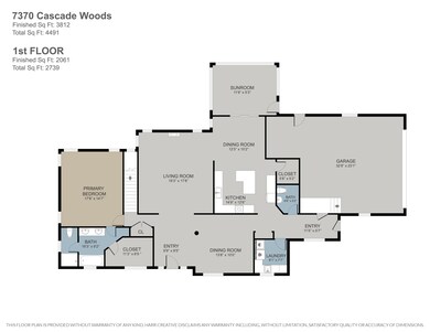 7370 Cascade Woods 1st Floor