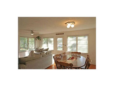 Dining Area. Bonus space offers large space for di