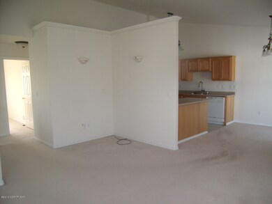 Living Area & Kitchen