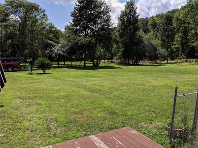 Beautiful backyard, property will be split just pa