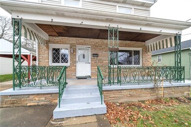 Spacious covered front porch is the perfect spot f
